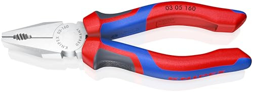 KNIPEX Pince universelle chromée avec poignées confort 160 mm, 03 05 160