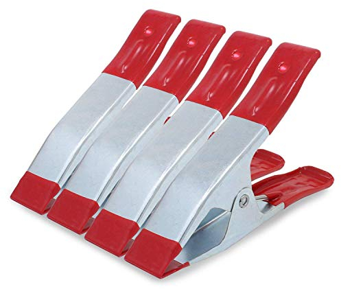 Xrten 4 Pcs Pinzas Abrazaderas de Resorte de Metal - 6inch