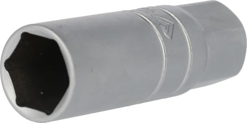 BRILLIANT TOOLS BT021850 Llave de vaso para bujías, 3/8, 16 mm [Powered by KS TOOLS]