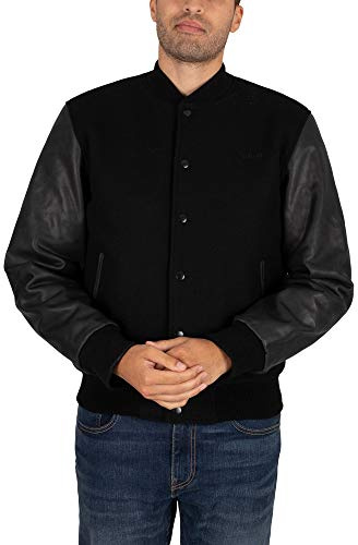 Schott NYC Lcusa läderjacka för män (1-pack)