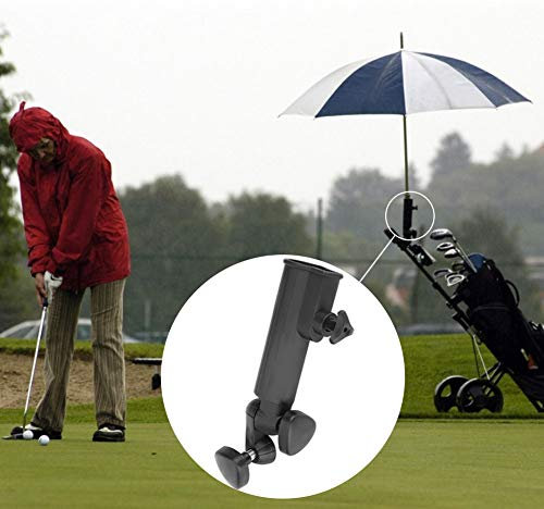 Golf Cart Umbrella Holder Umbrella Holder for Universal Trolley Attachment for Golf Push Cart for Golf Trolleys or Other Similar Trolleys