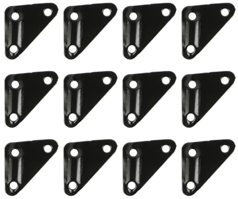 Laroal Tensor de Cuerda de 12 Piezas, ajustador de Cuerda, Tensor de Tienda, Accesorios para Tienda, Hebilla Triangular Antideslizante para Tienda de campaña, Senderismo, Camping, ajustes