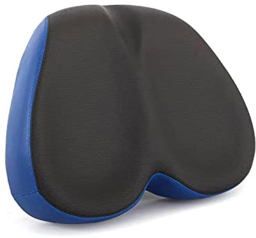 Cómodo cojín para asiento de bicicleta, sin nariz, a prueba de golpes, accesorios de bicicleta de carretera, montaña, sillín para hombres y mujeres, cómodo e impermeable