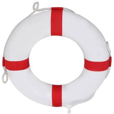 YDuupxe Hochdichter Schaumstoff, Rettungsring mit Leichtem Komfort, Faltbares Design, Leuchtende Farben, Oxford-Stoffkante mit Nylonseil für (L (13 x 7 x 2,6 cm/5,1 2,8 1 Zoll))