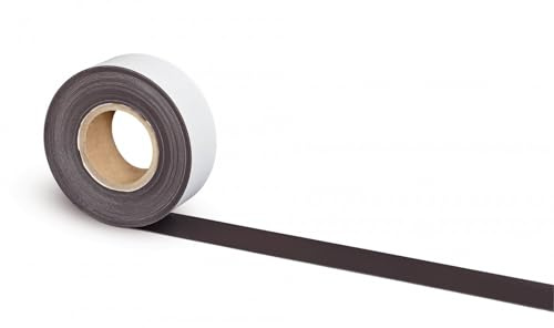 Maul Självhäftande Magnettejp, Extra Lång, Högkvalitativ Magnetisk Tejp Med Starkt Lim, Skärbara Magnetremsor, 6156509