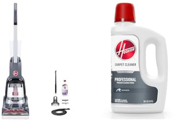 Hoover PowerDash Pet Advanced Compact Carpet Cleaner Machine, FH55050PC, and Prime Professionals Solution AH31959