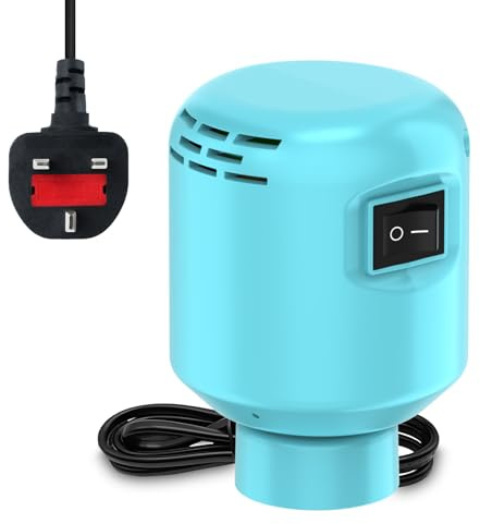 LKV Bolsa de vacío Bomba de aire eléctrica， Bomba de vacío portátil para bolsa de almacenamiento al vacío，Bomba De Vacío 30 W 220V, succión ultra fuerte de 4,0 kPa