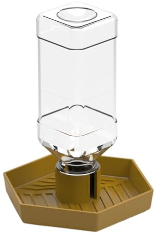 Dispensador automático de agua para reptiles, fácil de limpiar, comedero de alimentos, cuenco de agua para tortugas y lagartos, suministro de riego para reptiles