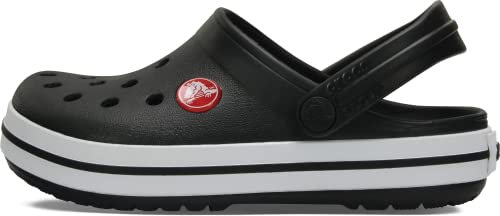 Crocs Unisex Kinder Crocband Clog K Clog, Black, 38/39 EU