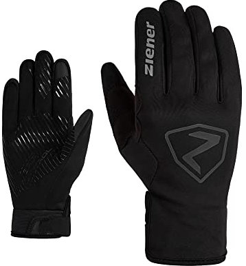Ziener Unisex SMU 22-GTX INF 274 Touch Fahrradhandschuhe Langfinger | Gore-Tex Infinium, gepolstert, atmungsaktiv, Black, 7,5