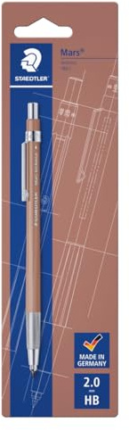 STAEDTLER Mars technico 780 Matita a mina mobile, confezione blister con 1 matita a mina mobile Mars technico, 780 C-78BK
