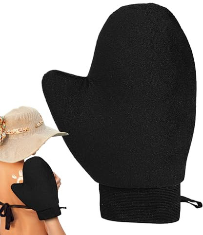 Guanto Autoabbronzante - Crema Autoabbronzante Senza Sole con Guanto,Guanto Morbido Portatile Viso Corpo Gambe Uomo Donna Pelle Sensibile Casa Viaggio