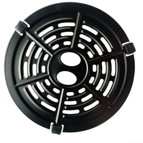 Placa de parrilla para freidora de aire de 2 cuartos compatible con múltiples marcas para una cocina saludable