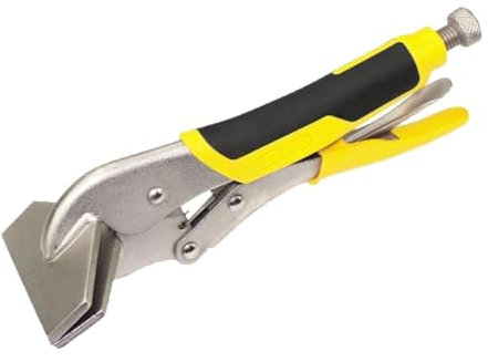 FytStycale Alicates de Sujeción para Chapa Metálica de 11 con Mango de Agarre Suave, Herramienta para Doblar Metal