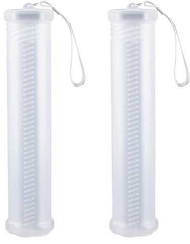 GORGECRAFT 2pz Custodia Pennelli In Plastica Estensibile Lunga Traslucida Regolabile Artisti Pennelli Acquerelli Portapenne Contenitore Portaoggetti Pennelli Da Trucco Strumenti Da Disegno