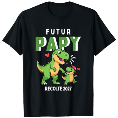 Homme Annonce Grossesse Grand Parents, Cadeau Futur Papy 2027 T-Shirt