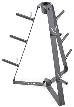 MARCY PT-36 Standard-Hantelscheibenständer, Schwarz, Einheitsgröße