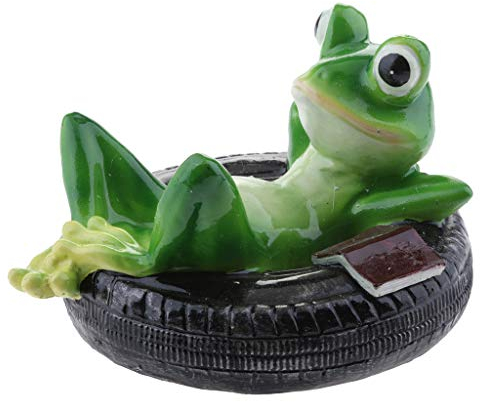 SM SunniMix Schwimmtier Schwimmfrosch auf verschiedenen Bildung, E # Reifen Frosch