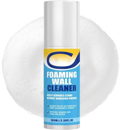 Detergente Schiumogeno Per Pareti - 100ml Spray Schiuma Antimacchia, Sgrassatore Cucina Forte | Pulitore Per Doccia Bagno Cucina Piastrelle Fughe Soffitto Stufa Battiscopa Pulizia
