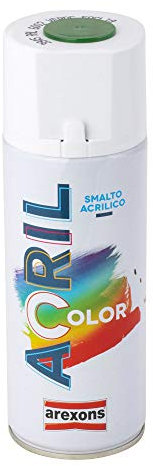 Arexons RXS104 3945 Acrilcolor Ral 6002, Verde Foglia, 400 Ml