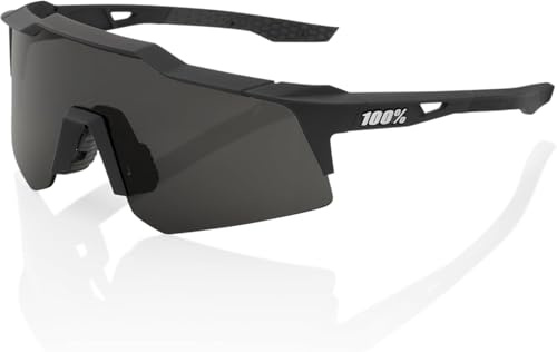 100% S2 Soft Tact Banana Cycling Glasses, Yellow, Dark Lens