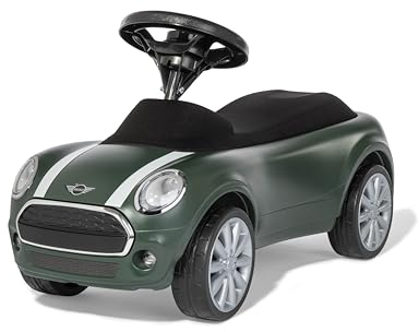 Ferbedo Car MINI (Farbe Racing green/grün, ergonomische Sitzposition, enger Wendekreis, mit Flüsterreifen, Babyrutscher, Rutscher) 19 000 3