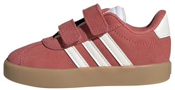 Adidas Unisex - Bimbi 0-24 VL Court 3.0 Shoes Infants, Preloved Scarlet/Core White/Bright Red, 21 EU