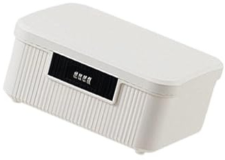 DAYnagh Boîte de rangement confidentielle avec code à 4 chiffres personnalisable, capacité de 9 L, conteneur verrouillable en ABS pour la maison et le bureau, boîte de rangement de documents