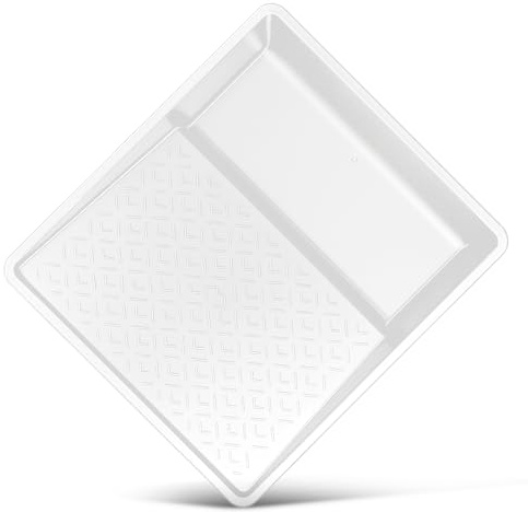 10x Instalguru Inserto Per Vaschetta Per Pittura 33x35 cm Trasparente In Plastica Monouso Rivestimento Interno Per Vernici Smalti Accessorio Da Pittore Lavori Di Ristrutturazione