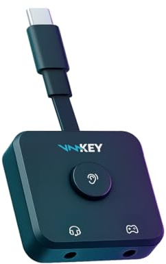 Voicemod Key - VMKey Modificateur de Voix en Temps Réel et Soundboard pour Consoles de Jeu (Compatible avec PS5, PS4, Xbox, SWITCH2)