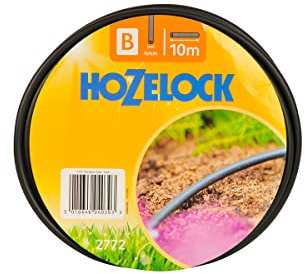 Hozelock 2772P0000 Mikro-Rohr 4 mm - 10 m, schwarz, 18.2x18.2x4.3 cm,