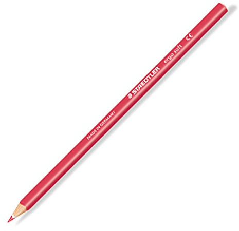 Staedtler 157-23 Dreikant-Buntstift ergosoft, bordeauxrot