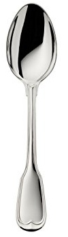 Robbe & Berking Alt-Faden Dessertlöffel (150 g massiv versilbert)