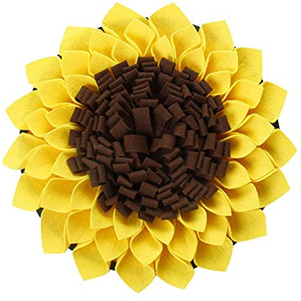 Snuffle Mat for Dogs Feeding Mat Flower Encourages Natural Foraging Skills Dog Toys Dog Treat