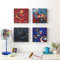 Idea Nuova Marvel Avengers Canvas 4 Pack Wall Art Set,Childrens Wall Hanging Décor,Each Piece 11x11