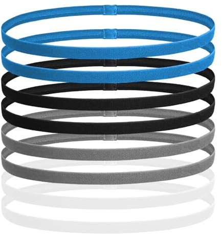8 Piezas De Diademas Deportivas Para Niños, Juego De Diademas Elásticas De Fútbol, ​​diademas Finas Para Niños, Accesorios Para El Cabello Antideslizantes, Adecuados Para Correr, Fútbol, ​​yoga Y Más.
