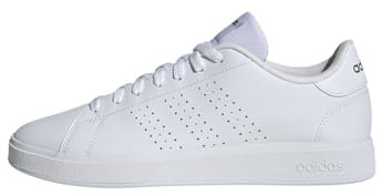 adidas Herren Advantage Base 2.0 Shoes Schuhe, Cloud White/Collegiate Green, 44 2/3 EU