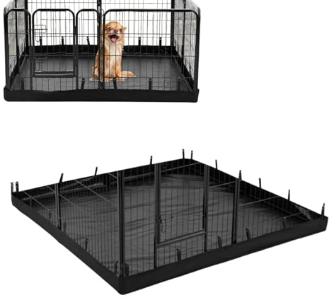 Tappetino per animali domestici – Fodera per box per cani, tappetino lavabile per cuccioli, antiscivolo, cuscino per area di parto, migliora l'igiene e il comfort durante l'allenamento