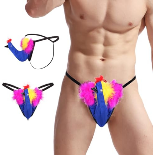 Men Funny Thongs Panties Stretchy G-string Knickers Hot Pouch Underwear
