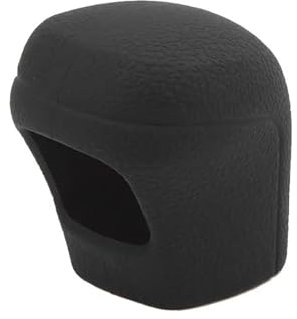 Pomo Palanca Cambio Cubierta Pomo Cambio Marchas Automático Silicona Coche Pomo Cambio Manija Cambio Ajuste Universal para Toyota para C-HR para Camry para Corolla Protector Pomo(Black)