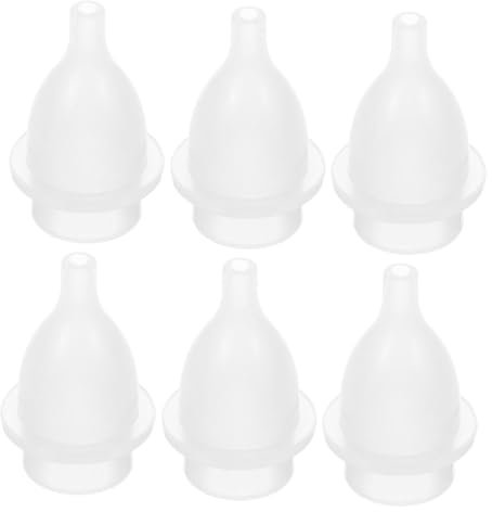 VICASKY 6stücke Manueller Nasensauger Für Junge Mädchen Silikon-saugkopf Antibakteriellem Rückfluss-schutz Sicherer Nasenreiniger Für Neugeborene Und Kleinkinder Handlich Und Langlebig