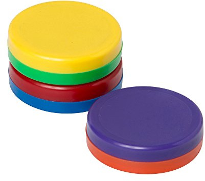 Dowling Magnets Big Button Magnets, Set of 3 (735014)