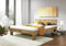 Futonbett 140x200cm Wildeiche Massiv geölt Neu