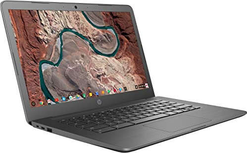 HP Chromebook 14-db0003na 14 Inch Laptop - (Grey) (AMD Dual Core A4, 4 GB RAM, 32 GB eMMC, 100 GB Cloud Storage with Google One (1 Year Subscription) Chrome OS)