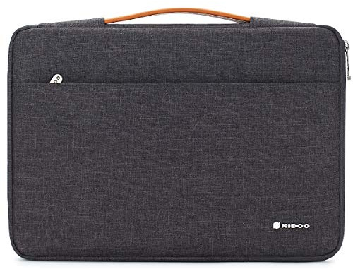 NIDOO 12,5 Pollici Custodia Computer Portatile Borsa Protettiva Laptop Sleeve per 12.9 iPad Pro 2016 2017/13.3 MacBook Air/Pro 2020/13.5 Surface Laptop 2/13.3 ThinkPad X390,Grigio scuro