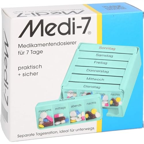 MEDI 7 Medikamentendos.f.7 Tage türkis 1St