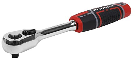 Sealey Chiave a cricchetto 1/4 Sq Drive con Flip Reverse - AK8934