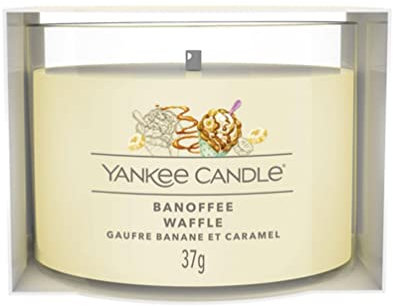 Yankee Candle Bougie votive gaufrée Banoffee