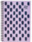 Exacompta Europa Splash EU1502Z Lot de 3 cahiers à spirales Couverture brillante 160 pages lignées Format A4+ pages micro-perforées Couverture Violet