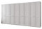 WIEMANN Drehtürenschrank Landhausstil Kleiderschrank 400cm breit, Weiß, Höhe 216cm, Marlow
